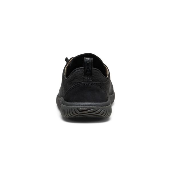 Big Kids' KNX Leather Sneaker | Triple Black