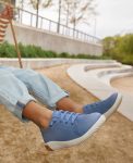 Big Kids' KNX Leather Sneaker | Coronet Blue/Vapor