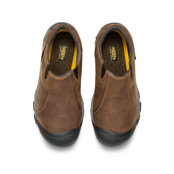 Men's Brixen Waterproof Low | Slate Black/Madder Brown