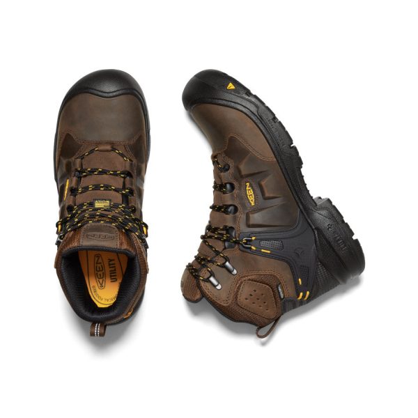 Men's Dover 6 Waterproof (Carbon Toe) | Dark Earth/Black