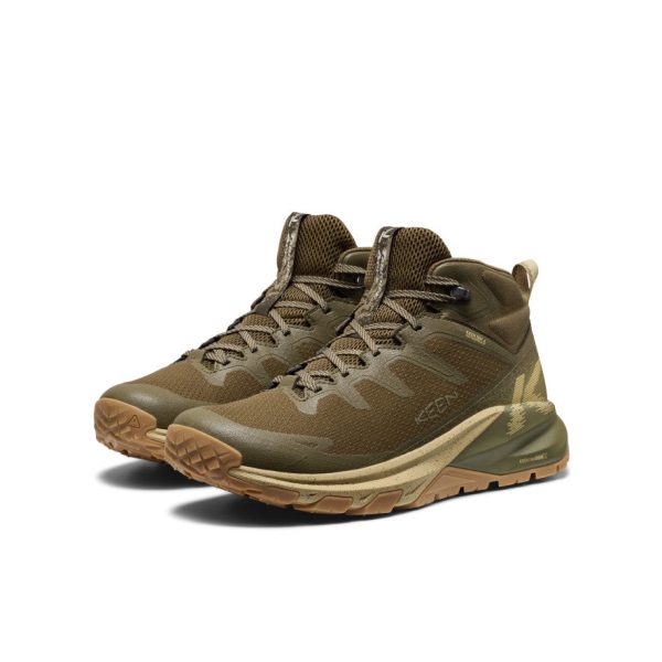 Men's Targhee Apex Waterproof Hiking Boot | Dark Olive/Khaki