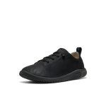 Big Kids' KNX Leather Sneaker | Triple Black