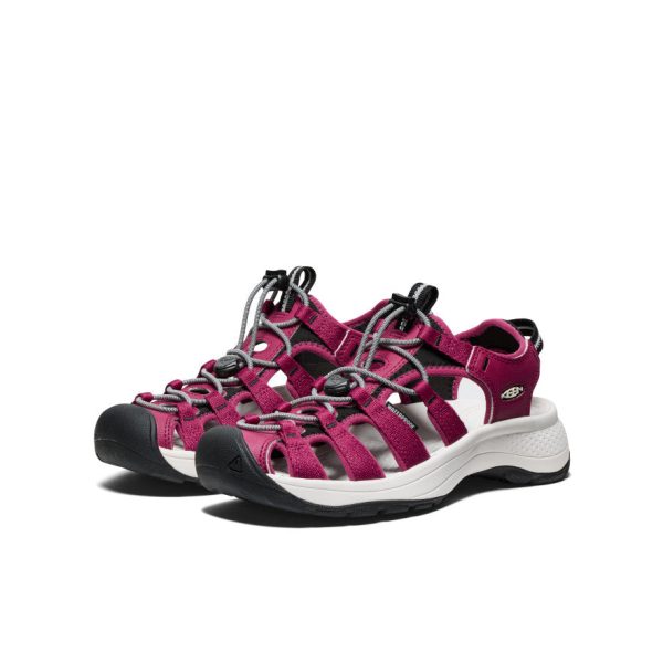 Women's Astoria West Sandal | Beaujolais/Star White