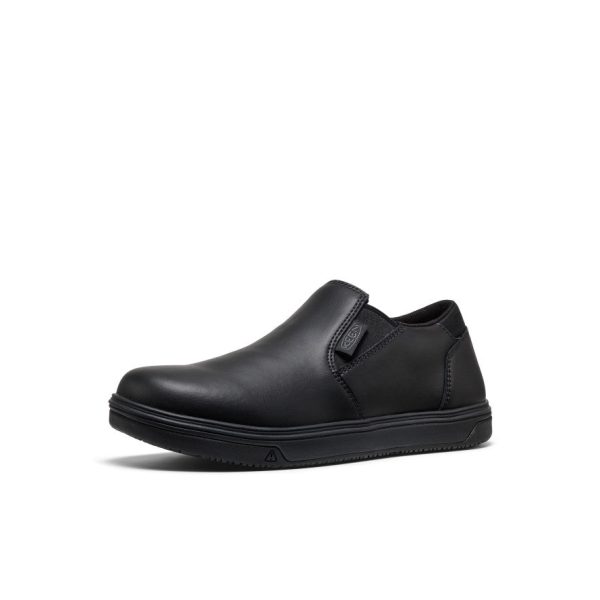 Men's Kenton Shift WTX Work Shoe (Soft Toe)  |  Black/Black