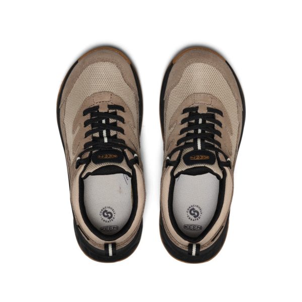 Big Kids' Hightrail Waterproof Hiking Shoe  |  Brindle/Oak Buff