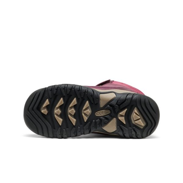 Big Kids' Kanibou Waterproof Winter Boot  |  Fig/Pink Lemonade