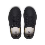 Big Kids' KNX Leather Sneaker | Triple Black