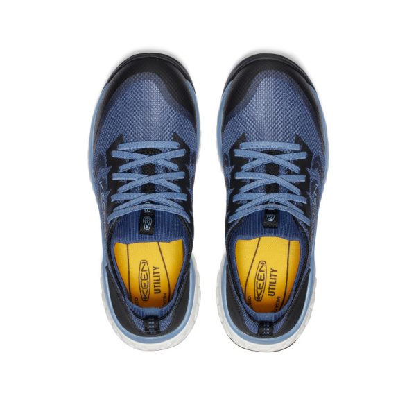 Women's Arvada Shift ESD Work Sneaker (Carbon Toe) | Vintage Indigo/Faded Denim