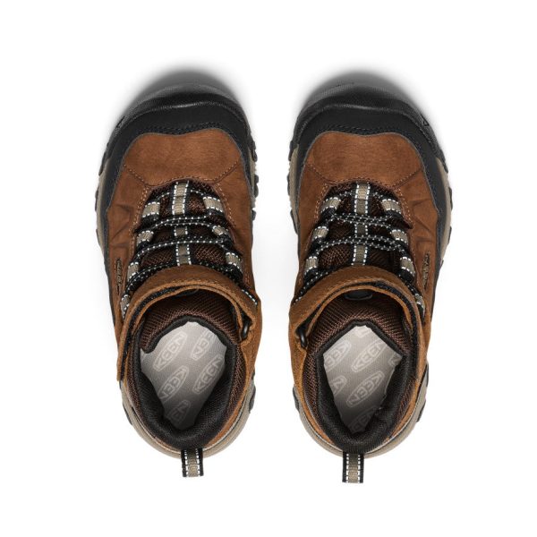 Little Kids' Targhee IV Waterproof Hiking Boot | Bison/Brindle