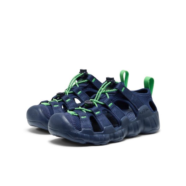 Big Kids' Hyperport H2 Sandal  |  Naval Academy/Vibrant Green