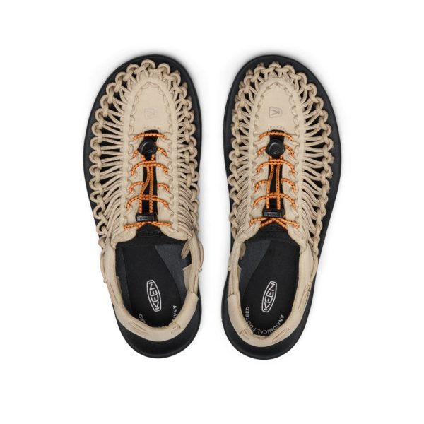 Men's UNEEK Sneaker | Safari/Orange Peel