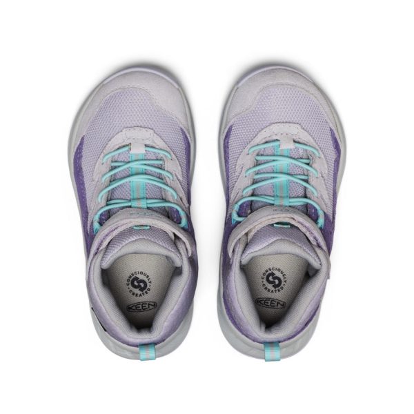 Little Kids' Hightrail Waterproof Hiking Boot  |  Purple Haze/Thistle