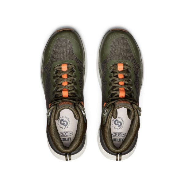 Men's Synchro Waterproof Work Boot (Carbon Toe) | Forest Night/Gum