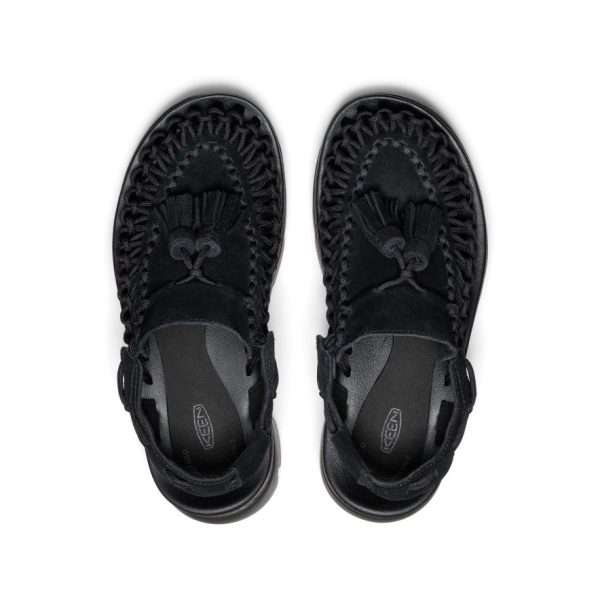 All Gender UNEEK PLT Tassel Sneaker  |  Black/Black