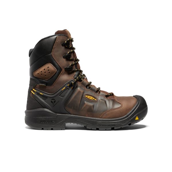 Men's Dover 8 Insulated Waterproof Boot (Carbon Toe) | Dark Earth/Black