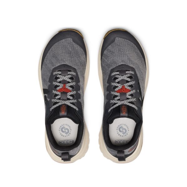 Men's Roam Trail Running Shoe | Magnet/Burnt Brick