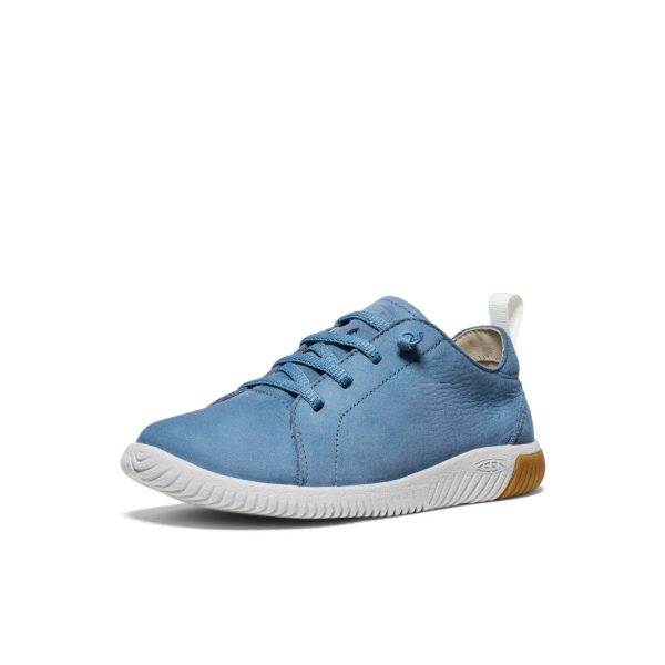 Big Kids' KNX Leather Sneaker | Coronet Blue/Vapor
