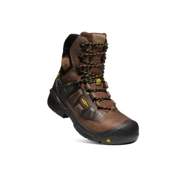 Men's Dover 8 Insulated Waterproof Boot (Carbon Toe) | Dark Earth/Black