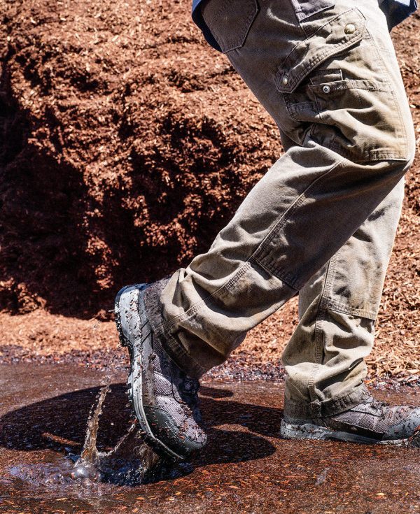Men's Skokie Waterproof Work Boot (Carbon Toe)  |  Magnet/Black