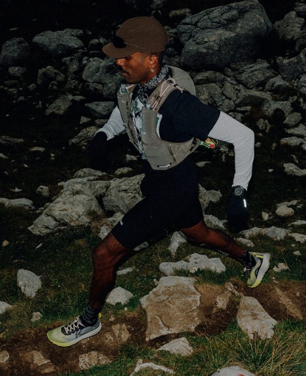 Men's Seek Trail Running Shoe | Black/Evening Primrose