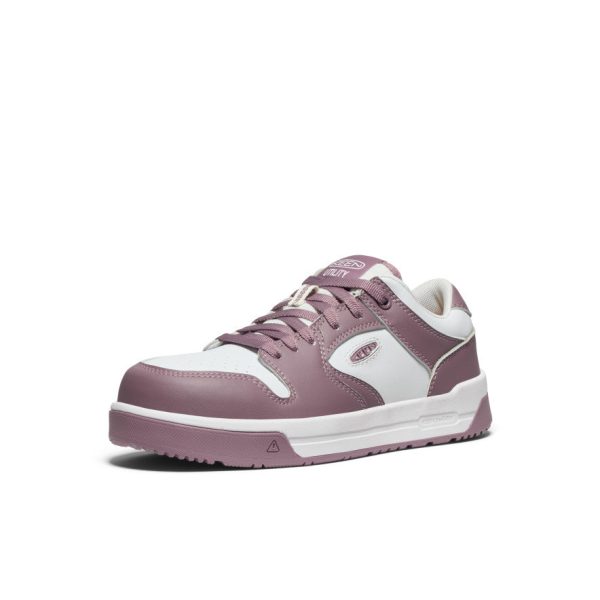 Women's Overton Work Shoe (Carbon Toe)  |  Toadstool/Star White