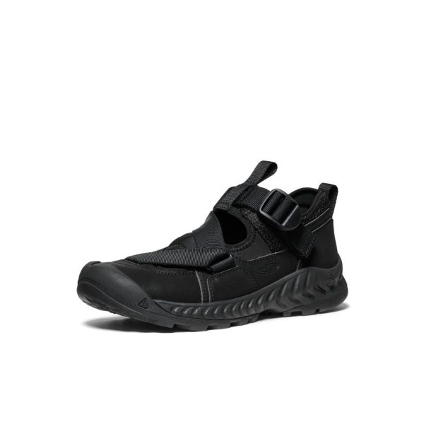 All Gender Hoodzerra Sandal | Black/Black