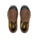 Men's Brixen Waterproof Shoe Wide  |  Slate Black/Madder Brown
