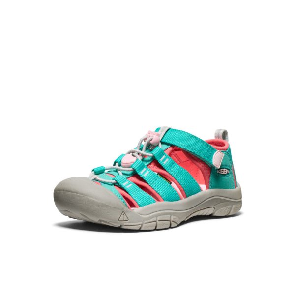 Big Kids' Newport H2  |  Bright Aqua/Giggle Pink
