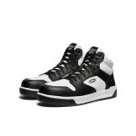 Men's Overton Mid Work Shoe (Carbon Toe) | Star White/Black