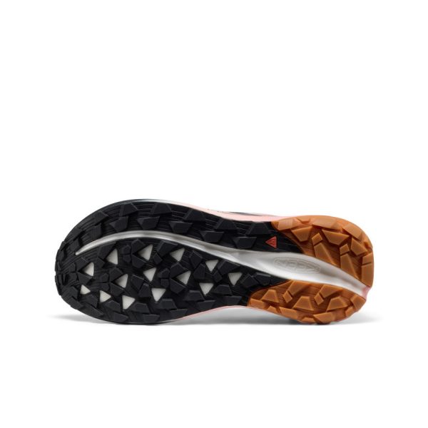 Men's Seek Trail Running Shoe | Black/Sunset Sand