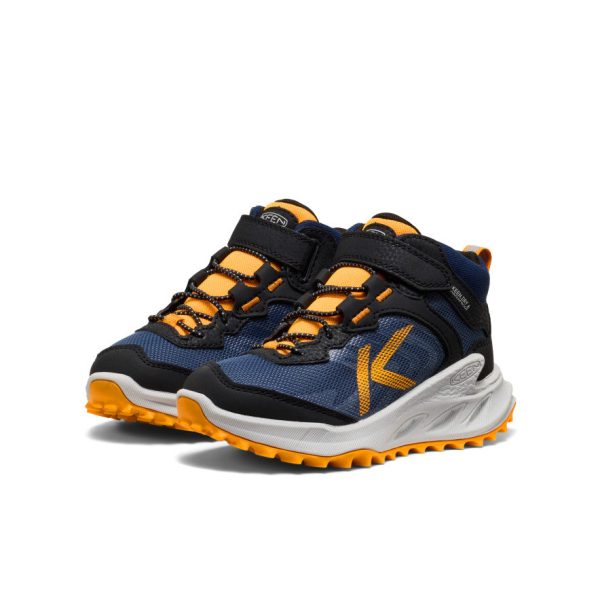 Little Kids' Zionic Waterproof Boot | Naval Academy/Bright Marigold