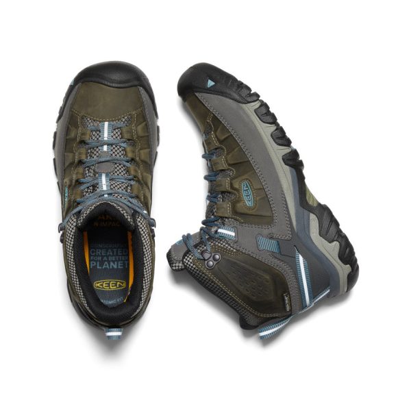 Women's Targhee III Waterproof Mid | Magnet/Atlantic Blue