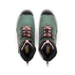 Big Kids' Skua Waterproof Winter Boot | Dark Forest/Rose Elegance