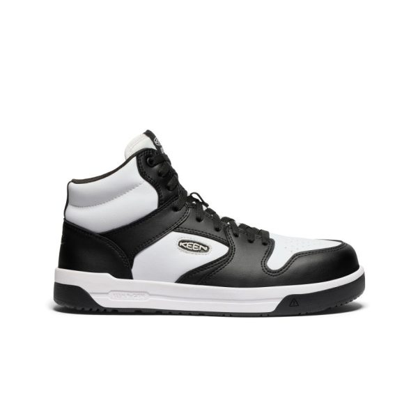 Men's Overton Mid Work Shoe (Carbon Toe) | Star White/Black