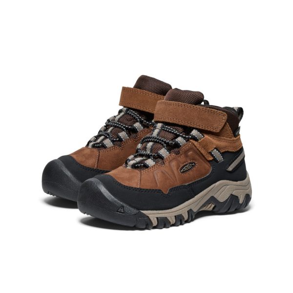 Little Kids' Targhee IV Waterproof Hiking Boot | Bison/Brindle
