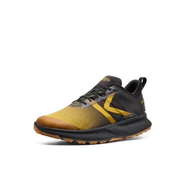 Men's 450 Dirt Waterproof Hiking Shoe | Lemon Curry/Black